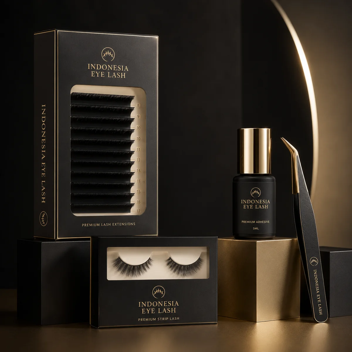 Koleksi produk Indonesia Eye Lash untuk buyer internasional